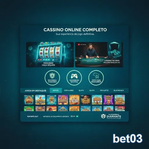 Jogador apreciando os serviços VIP da bet03